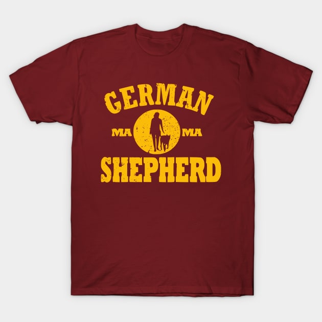 German Shepherd MAMA T-Shirt by TCP